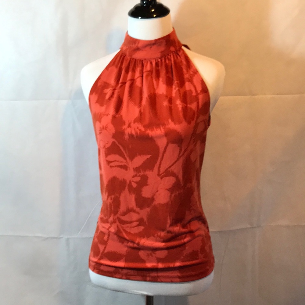 Michael Kors floral top EUC Petite